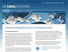 Tablet Screenshot of kanalfluesterer.de